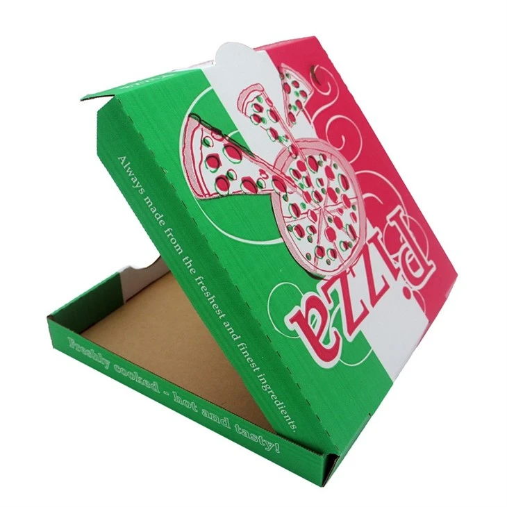 Corrugated Board Customized Printing Pizza Box