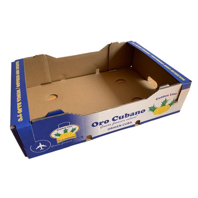 Printed High Quality Peach Fruit Box Printed High Quality Peach Fruit Box