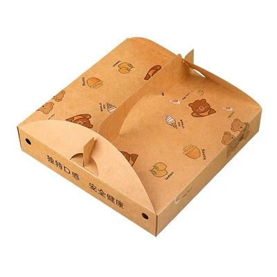 Prispôsobiteľný box na pizzu na balenie so sebou